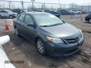 2012 Toyota Corolla L with VIN 2T1BU4EE3CC885572, listed as a IAAI auction lot 42039525 with 1 mi miles. Bid and sale history available at carsss.com. Image 1.