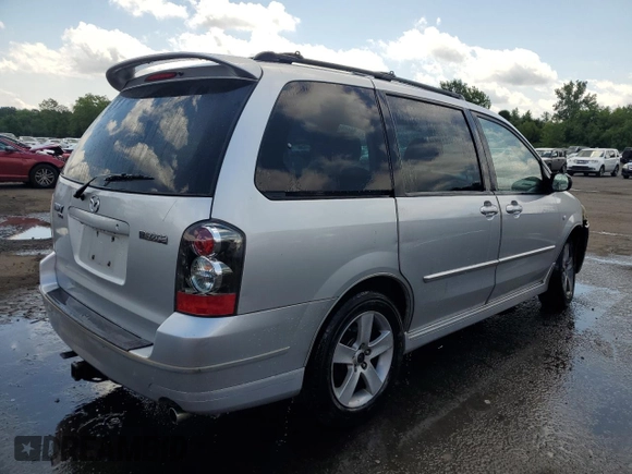 2005 Mazda MPV LX z VIN JM3LW28J650540407, wystawiony jako Copart lot #62223774 z przebiegiem 136 977 mil mil oraz Szkoda całkowita • Salvage title. Historia ofert i sprzedaży dostępna na DreamBid. Obrazek 3.