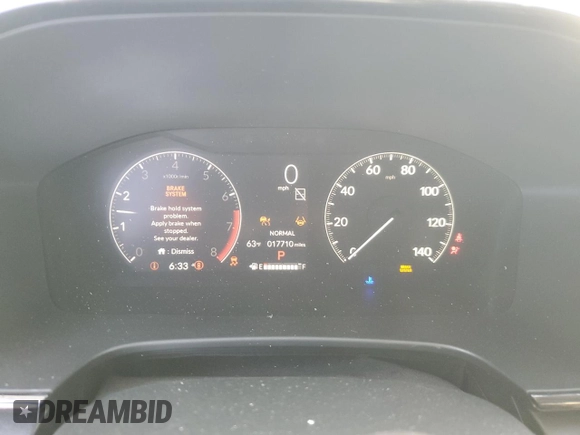 2024 Honda CR-V LX with VIN 2HKRS3H26RH304815, listed as a Copart auction lot 44577055 with 17,710 mi miles and Salvage Title. Bid and sale history available at DreamBid. Image 9.
