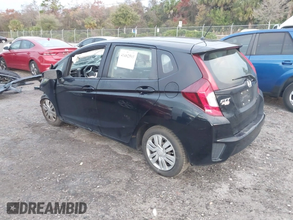2017 Honda Fit LX with VIN JHMGK5H53HS006718, listed as a IAAI auction lot 41482503 with 77,164 mi miles. Bid and sale history available at carsss.com. Image 3.