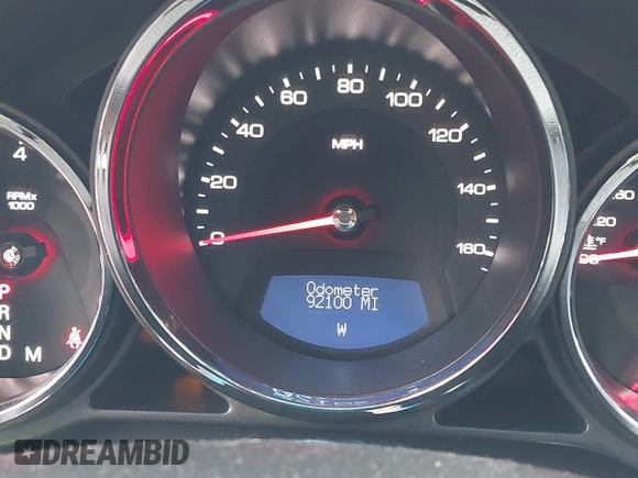2012 Cadillac CTS Premium with VIN 1G6DS5E30C0103972, listed as a IAAI auction lot 41800076 with 92,100 mi miles and . Bid and sale history available at DreamBid. Image 7.