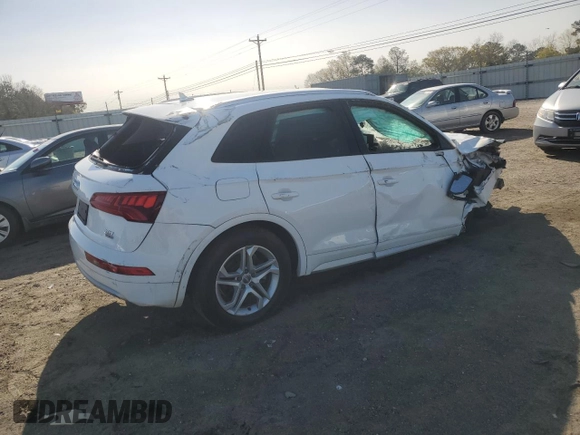 2018 Audi Q5 Premium with VIN WA1ANAFY2J2124036, listed as a Copart auction lot 49914905 with 0 mi miles and Non Repairable. Bid and sale history available at carsss.com. Image 3.