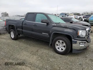 2019 GMC Sierra 1500 Limited SLE with VIN 2GTV2MEC9K1217242, listed as a Copart auction lot 85490524 with 48,147 mi miles and Salvage Title. Bid and sale history available at carsss.com. Image 4.