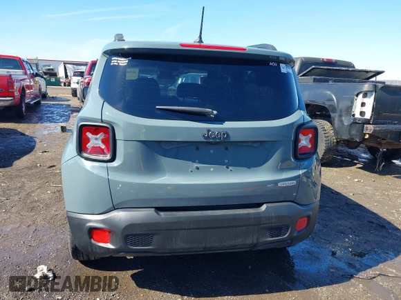 2017 Jeep Renegade Latitude with VIN ZACCJABB6HPE63913, listed as a IAAI auction lot 41588047 with 85,474 mi miles and . Bid and sale history available at DreamBid. Image 16.