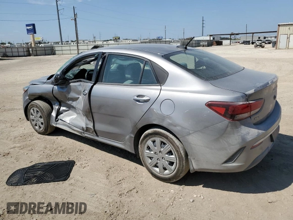2023 Kia Rio S with VIN 3KPA24AD0PE614443, listed as a Copart auction lot 68273814 with 18,491 mi miles and Salvage Title. Bid and sale history available at DreamBid. Image 2.