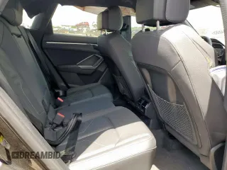 2020 Audi Q3 S line Prestige with VIN WA1FECF33L1043433, listed as a Copart auction lot 61084885 with 58,607 mi miles and Salvage title. Bid and sale history available at DreamBid. Image 10.