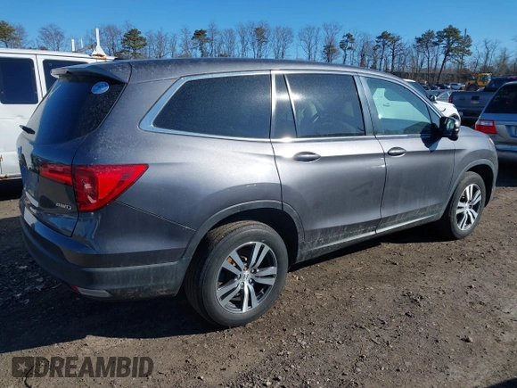 2017 Honda Pilot EX-L with VIN 5FNYF6H59HB101815, listed as a IAAI auction lot 41704661 with 130,479 mi miles and . Bid and sale history available at DreamBid. Image 4.