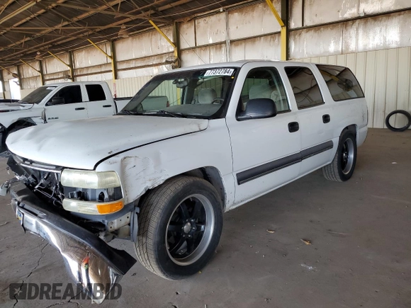 2000 Chevrolet Suburban LS with VIN 3GNEC16T9YG109043, listed as a Copart auction lot 77372784 with 228,042 mi miles and Salvage title. Bid and sale history available at DreamBid. Image 1.
