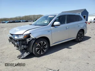 2018 Mitsubishi Outlander SEL with VIN JA4J24A53JZ028799, listed as a Copart auction lot 54899135 with 19,443 mi miles and Salvage title. Bid and sale history available at DreamBid. Image 1.