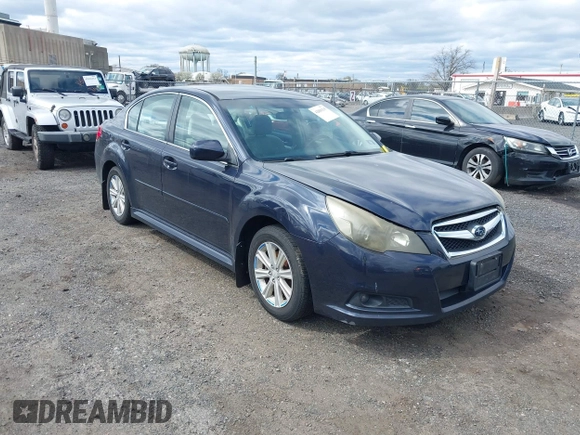 2012 Subaru Legacy 2.5i with VIN 4S3BMBA62C3040160, listed as a IAAI auction lot 42050335 with 186,367 mi miles. Bid and sale history available at carsss.com. Image 1.