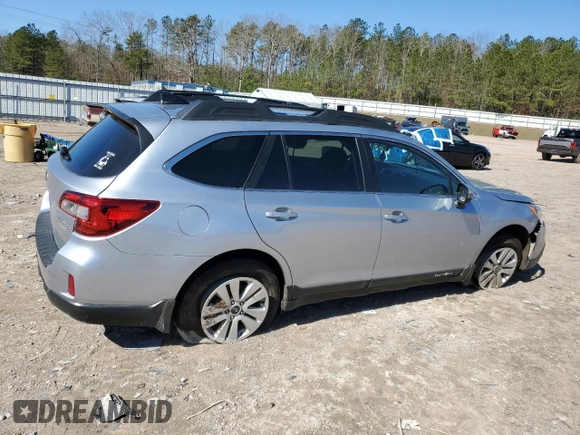 2017 Subaru Outback Premium with VIN 4S4BSAHC2H3251373, listed as a Copart auction lot 49558315 with 35,960 mi miles and Salvage Title. Bid and sale history available at DreamBid. Image 3.