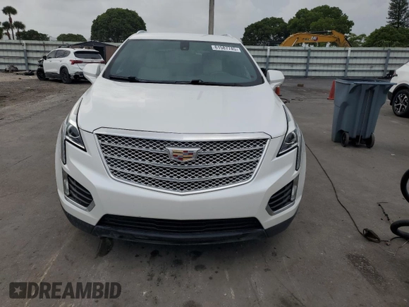 2018 Cadillac XT5 FWD with VIN 1GYKNARSXJZ128533, listed as a Copart auction lot 61587745 with Not provided miles and Non repairable. Bid and sale history available at DreamBid. Image 5.