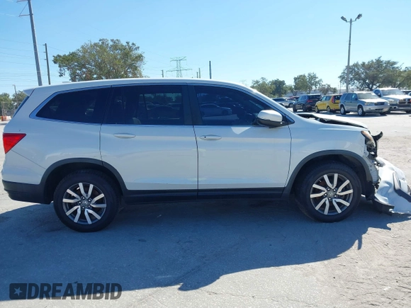 2020 Honda Pilot EX-L with VIN 5FNYF5H50LB020477, listed as a IAAI auction lot 40950652 with 1 mi miles. Bid and sale history available at carsss.com. Image 13.