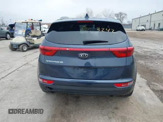 2017 Kia Sportage LX with VIN KNDPM3AC0H7094509, listed as a IAAI auction lot 42013242 with 161,918 mi miles. Bid and sale history available at carsss.com. Image 16.