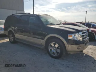 2007 Ford Expedition Max Eddie Bauer with VIN 1FMFK18577LA18641, listed as a Copart auction lot 83966204 with 285,859 mi miles and Salvage Title. Bid and sale history available at DreamBid. Image 4.