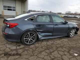 2023 Honda Civic Sedan Touring with VIN 2HGFE1F97PH306496, listed as a Copart auction lot 50298305 with 0 mi miles and Clean Title. Bid and sale history available at carsss.com. Image 3.