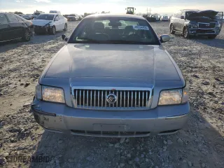 2007 Mercury Grand Marquis LS with VIN 2MEFM75W37X600431, listed as a Copart auction lot 89334455 with 114,880 mi miles and Salvage Title. Bid and sale history available at carsss.com. Image 5.