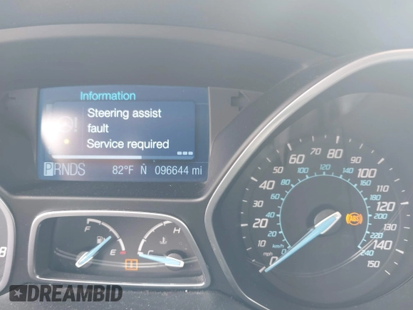 2012 Ford Focus SEL with VIN 1FAHP3H29CL300165, listed as a IAAI auction lot 42137804 with 96,644 mi miles. Bid and sale history available at carsss.com. Image 7.