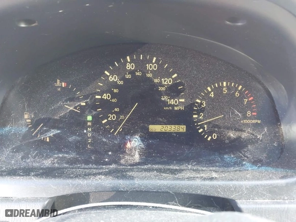 2000 Lexus RX 300 with VIN JT6HF10UXY0157466, listed as a IAAI auction lot 41990016 with 203,384 mi miles. Bid and sale history available at carsss.com. Image 7.
