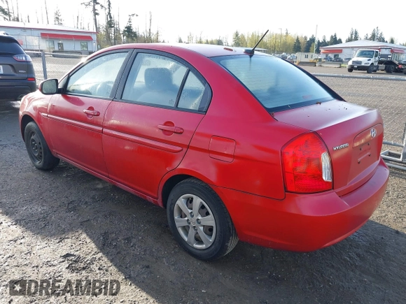 2011 Hyundai Accent GLS with VIN KMHCN4AC7BU618986, listed as a IAAI auction lot 42003238 with 124,239 mi miles and . Bid and sale history available at DreamBid. Image 3.