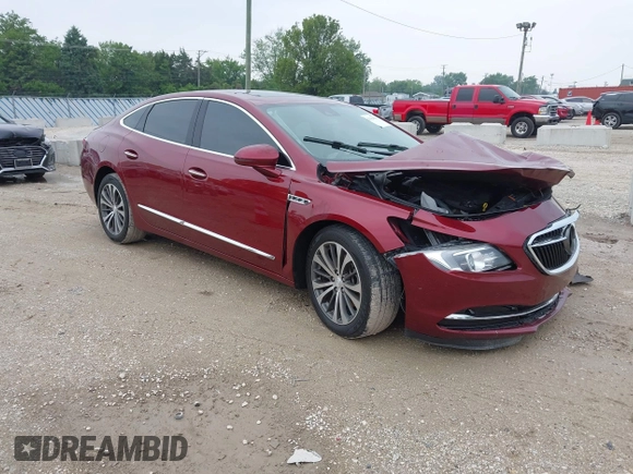 2017 Buick LaCrosse Premium with VIN 1G4ZR5SS3HU163380, listed as a IAAI auction lot 42424944 with 105,444 mi miles and . Bid and sale history available at DreamBid. Image 1.