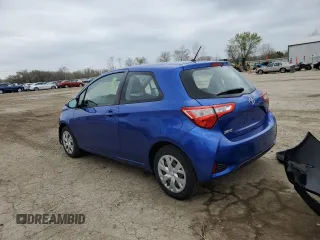 2018 Toyota Yaris L with VIN VNKJTUD39JA097368, listed as a Copart auction lot 51151885 with 180,007 mi miles and Salvage Title. Bid and sale history available at carsss.com. Image 2.