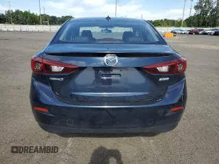 2015 Mazda 3 i Grand Touring with VIN JM1BM1W76F1246867, listed as a Copart auction lot 60318265 with 106,757 mi miles and Salvage title. Bid and sale history available at DreamBid. Image 6.