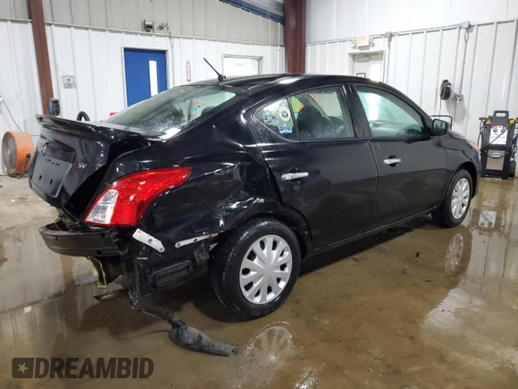 2019 Nissan Versa SV z VIN 3N1CN7APXKL829797, wystawiony jako Copart lot #59016235 z przebiegiem 90 811 mil mil oraz Szkoda całkowita • Salvage title. Historia ofert i sprzedaży dostępna na DreamBid. Obrazek 3.