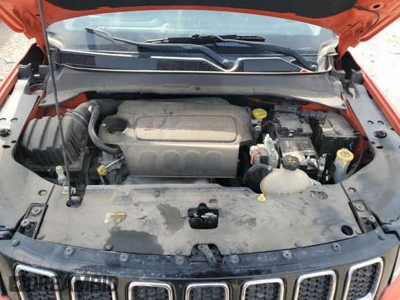 2017 Jeep Compass Sport with VIN 3C4NJCAB9HT669130, listed as a Copart auction lot 54504545 with 153,527 mi miles and Non Repairable. Bid and sale history available at carsss.com. Image 11.