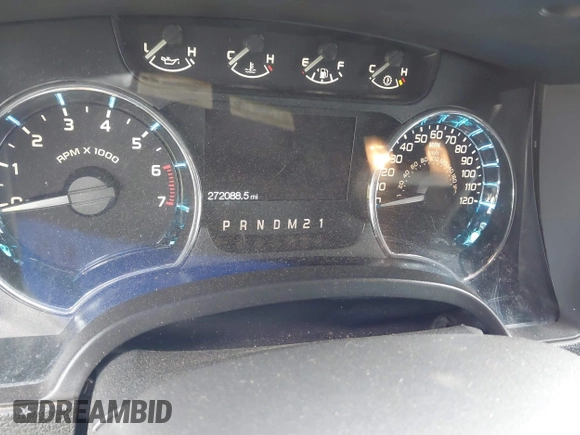 2011 Ford F-150 XL with VIN 1FTFW1EF2BKD73530, listed as a IAAI auction lot 42070854 with 272,088 mi miles and . Bid and sale history available at DreamBid. Image 7.