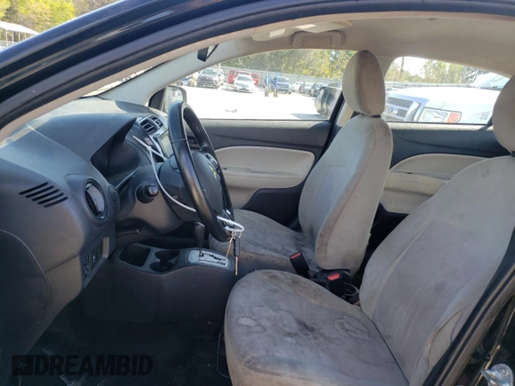 2017 Mitsubishi Mirage G4 ES with VIN ML32F3FJXHHF10366, listed as a Copart auction lot 45638013 with 106,771 mi miles. Bid and sale history available at carsss.com. Image 7.