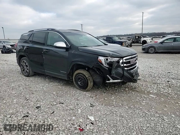 2018 GMC Terrain SLT with VIN 3GKALVEX5JL144330, listed as a Copart auction lot 85432684 with 95,737 mi miles and Salvage Title. Bid and sale history available at DreamBid. Image 12.