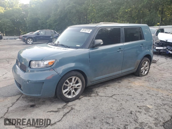 2008 Scion xB z VIN JTLKE50E581041477, wystawiony jako Copart lot #59152115 z przebiegiem 303 229 mil mil oraz Czysty tytuł • Clean title. Historia ofert i sprzedaży dostępna na DreamBid. Obrazek 1.