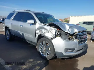 2017 GMC Acadia Limited z VIN 1GKKRSKD2HJ307240, wystawiony jako IAAI lot #42402371 z przebiegiem 197 483 mil mil oraz . Historia ofert i sprzedaży dostępna na DreamBid. Obrazek 1.
