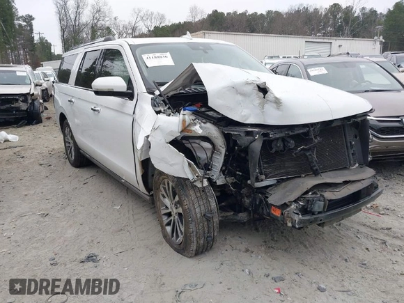 2018 Ford Expedition Max Limited with VIN 1FMJK1KT0JEA35634, listed as a IAAI auction lot 41188836 with 125,407 mi miles and . Bid and sale history available at DreamBid. Image 1.