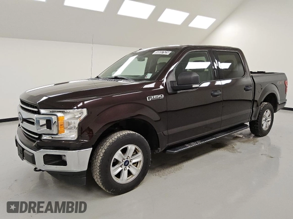 2018 Ford F-150 XL with VIN 1FTEW1EP7JKF37065, listed as a Copart auction lot 50697525 with 96,566 mi miles and Clean Title. Bid and sale history available at DreamBid. Image 1.