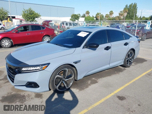 2021 Honda Accord Sport с VIN 1HGCV2F35MA024422, выставлен на аукционе IAAI как лот 42625607 с пробегом 47 243 миль миль и . История ставок и продаж доступна на DreamBid. Изображение 17.