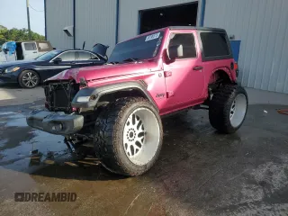 2022 Jeep Wrangler Sport with VIN 1C4GJXAN9NW110726, listed as a Copart auction lot 59798875 with 78,191 mi miles and Non repairable. Bid and sale history available at DreamBid. Image 1.