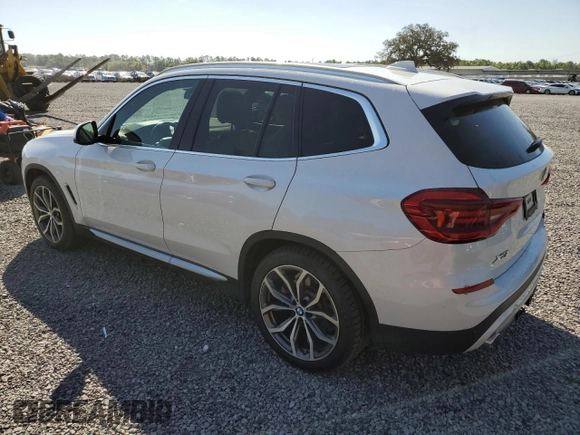 2019 BMW X3 xDrive30i with VIN 5UXTR9C5XKLD96567, listed as a Copart auction lot 50338595 with 102,057 mi miles and Salvage Title. Bid and sale history available at DreamBid. Image 2.