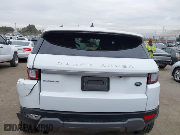 2019 Land Rover Range Rover Evoque SE with VIN SALVP2RXXKH348530, listed as a IAAI auction lot 41078886 with 42,042 mi miles. Bid and sale history available at carsss.com. Image 16.