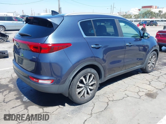 2017 Kia Sportage EX with VIN KNDPN3AC1H7227128, listed as a IAAI auction lot 42000430 with 108,878 mi miles and . Bid and sale history available at carsss.com. Image 4.