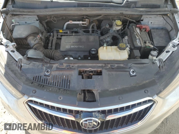 2017 Buick Encore Preferred with VIN KL4CJASB8HB224528, listed as a Copart auction lot 55347745 with 128,464 mi miles and Salvage title. Bid and sale history available at DreamBid. Image 12.
