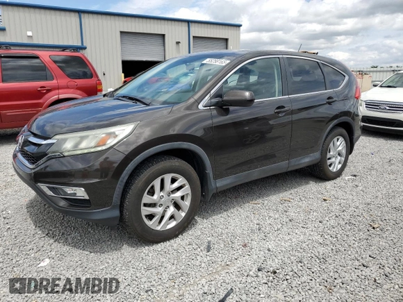 2015 Honda CR-V EX with VIN 2HKRM4H53FH660340, listed as a Copart auction lot 55258165 with 119,259 mi miles and Salvage Title. Bid and sale history available at DreamBid. Image 1.