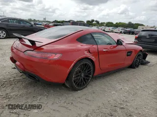 2017 Mercedes-Benz AMG GT AMG GT z VIN WDDYJ7HA9HA012133, wystawiony jako Copart lot #59883265 z przebiegiem Nie podano mil oraz Szkoda całkowita • Salvage title. Historia ofert i sprzedaży dostępna na DreamBid. Obrazek 3.