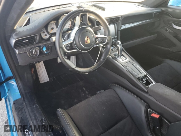 2016 Porsche 911 GT3 RS with VIN WP0AF2A98GS192732, listed as a Copart auction lot 83233174 with 0 mi miles and Clean Title. Bid and sale history available at carsss.com. Image 8.