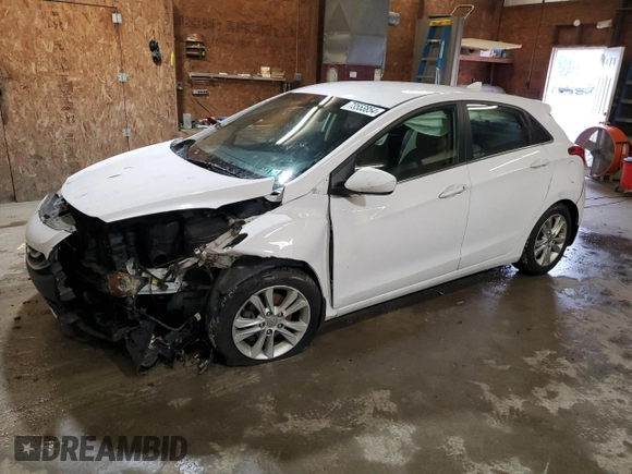 2013 Hyundai Elantra GT with VIN KMHD35LE5DU119086, listed as a Copart auction lot 73553854 with 91,452 mi miles and Salvage Title. Bid and sale history available at carsss.com. Image 1.