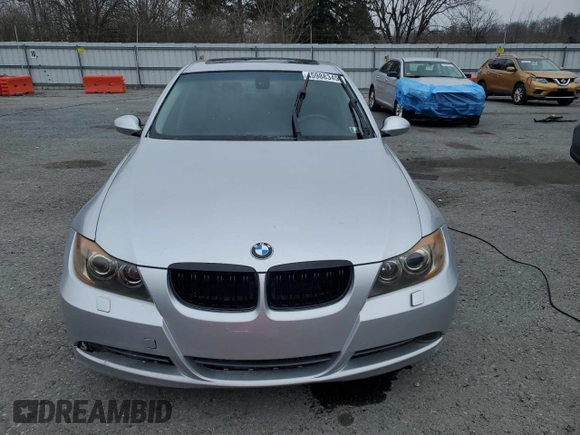 2006 BMW 3 Series 330xi with VIN WBAVD33536KL51465, listed as a Copart auction lot 45988345 with 178,874 mi miles and Salvage Title. Bid and sale history available at carsss.com. Image 5.