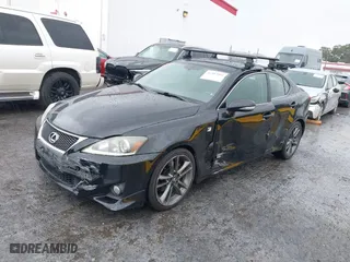 2011 Lexus IS 250 with VIN JTHBF5C21B5145862, listed as a IAAI auction lot 41587091 with NaN miles. Bid and sale history available at carsss.com. Image 16.