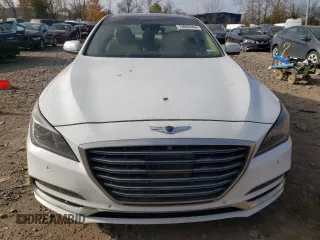 2018 Genesis G80 3.8L with VIN KMHGN4JE0JU250796, listed as a Copart auction lot 78609444 with 121,395 mi miles and Salvage Title. Bid and sale history available at DreamBid. Image 5.