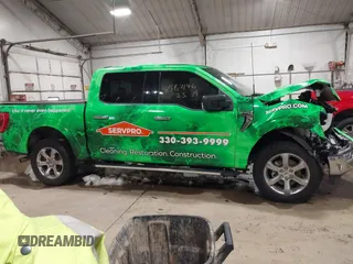 2023 Ford F-150 XL with VIN 1FTFW1ED8PFA30462, listed as a IAAI auction lot 41587146 with 64,833 mi miles. Bid and sale history available at carsss.com. Image 13.